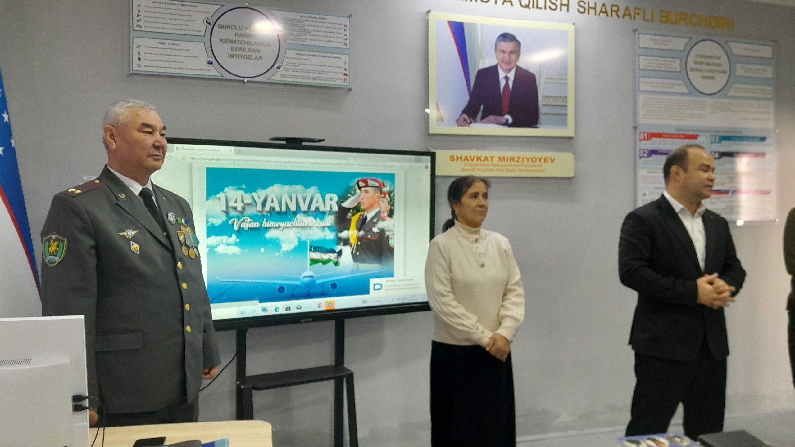 Milliy armiyamiz  Yangi Ōzbekistoning mustahkam qalqonidir.